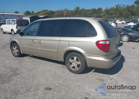 2006 Dodge Grand Caravan Sxt из США, поврежденный, VIN 2D4GP44L46R872978
